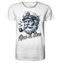 Rum und Ehre Kapitän - Herren Premium Bio Shirt - Kiebitzdelle