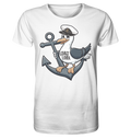 Coast Lover Möwe Kapitän - Herren Premium Bio Shirt - Kiebitzdelle