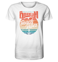 Borkum Beach Vibes - Herren Premium Bio Shirt - Kiebitzdelle