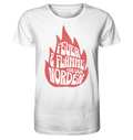 Feuer und Flamme für den Norden - Herren Premium Bio Shirt - Kiebitzdelle