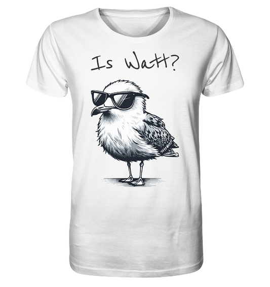 Is Watt Coole Möwe - Herren Premium Bio Shirt