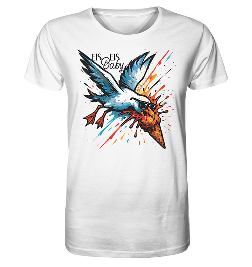 Eis Eis Baby Eisdieb Möwe - Herren Premium Bio Shirt - Kiebitzdelle