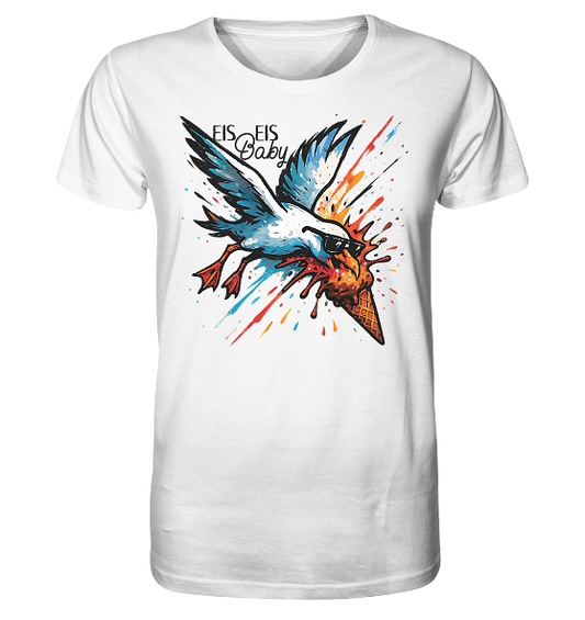 Eis Eis Baby Eisdieb Möwe - Herren Premium Bio Shirt
