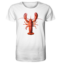 Roter Hummer - Herren Premium Bio Shirt - Kiebitzdelle