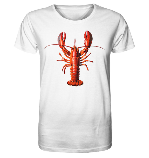 Roter Hummer - Herren Premium Bio Shirt - Kiebitzdelle