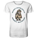 Wattdicht Pinguin Taucher mit lustigem Spruch - Herren Premium Bio Shirt - Kiebitzdelle