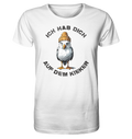 Ich hab Dich auf dem Kieker Möwe Spruch - Herren Premium Bio Shirt - Kiebitzdelle