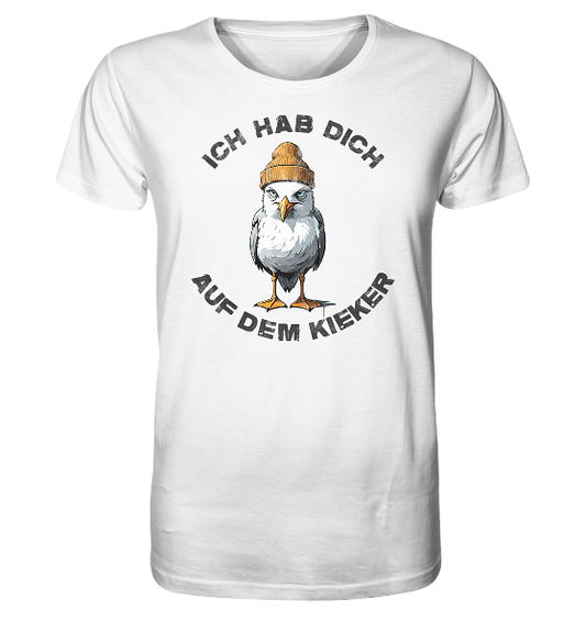 Ich hab Dich auf dem Kieker Möwe Spruch - Herren Premium Bio Shirt