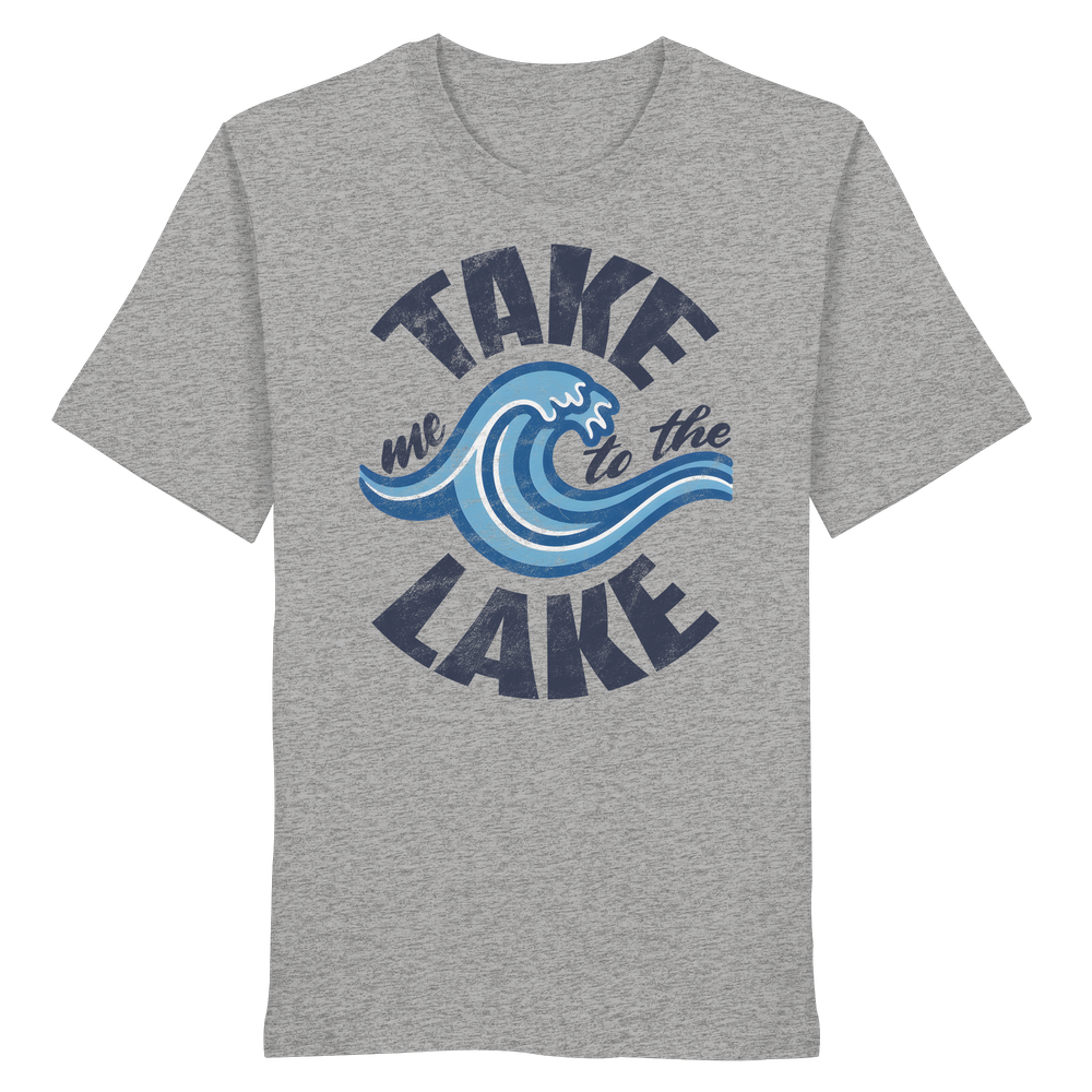 Take me to the Lake - Herren Premium Bio Shirt - Kiebitzdelle