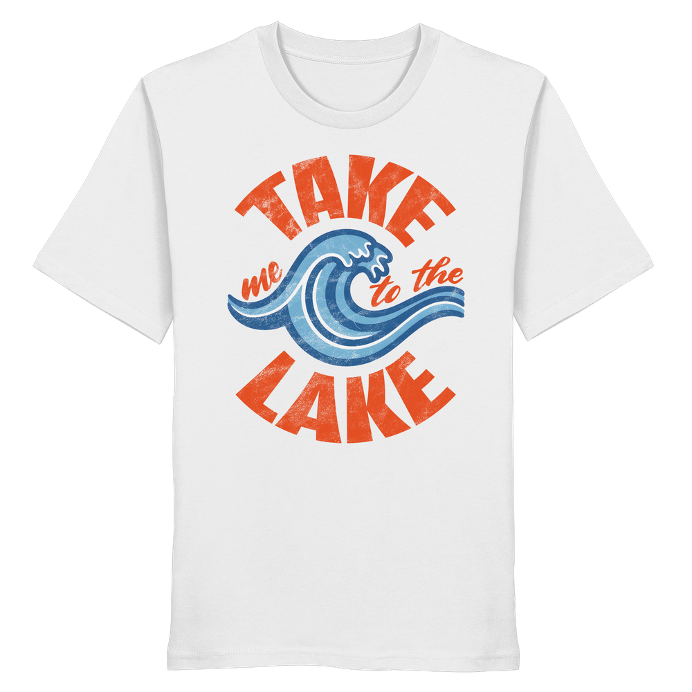 Take me to the Lake - Herren Premium Bio Shirt - Kiebitzdelle