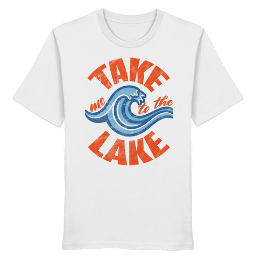 Take me to the Lake - Herren Premium Bio Shirt