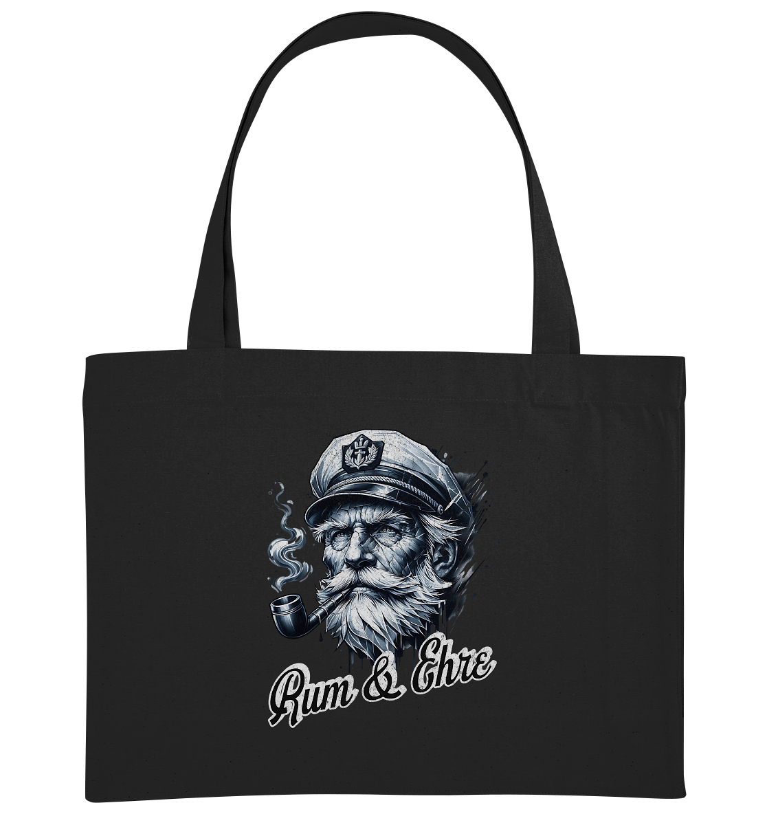 Rum und Ehre Kapitän - Bio Einkaufstasche