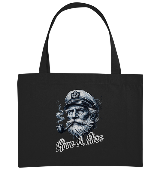 Rum und Ehre Kapitän - Bio Einkaufstasche
