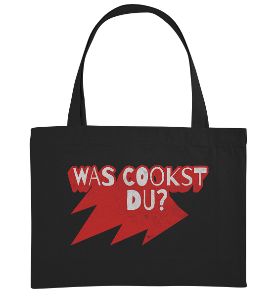 Was cookst du Lustig Kochen - Bio Einkaufstasche