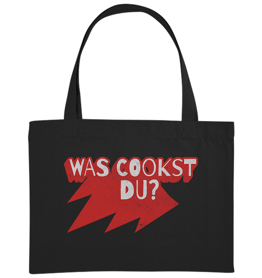 Was cookst du Lustig Kochen - Bio Einkaufstasche