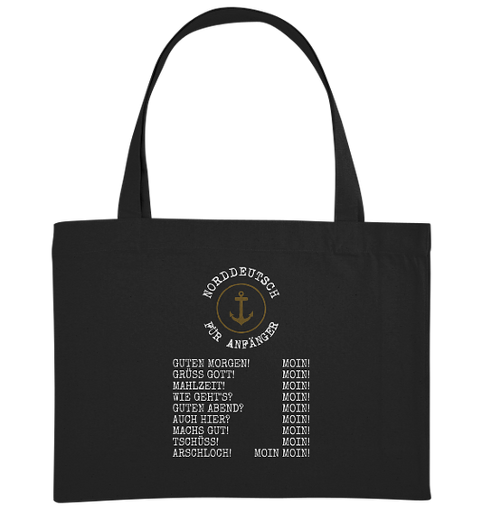 Norddeutsch für Anfänger - Bio Einkaufstasche