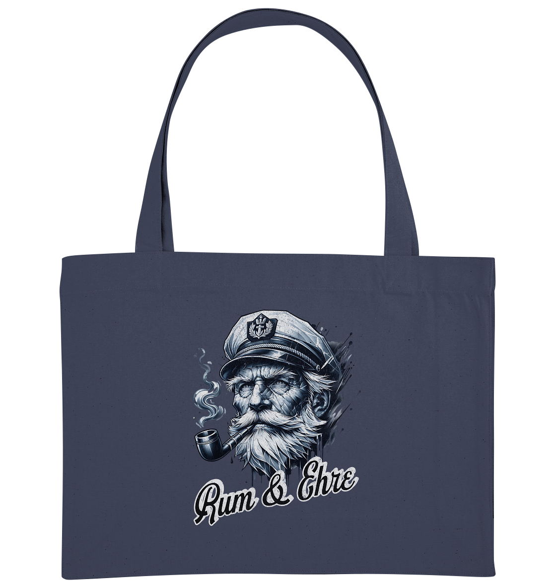 Rum und Ehre Kapitän - Bio Einkaufstasche