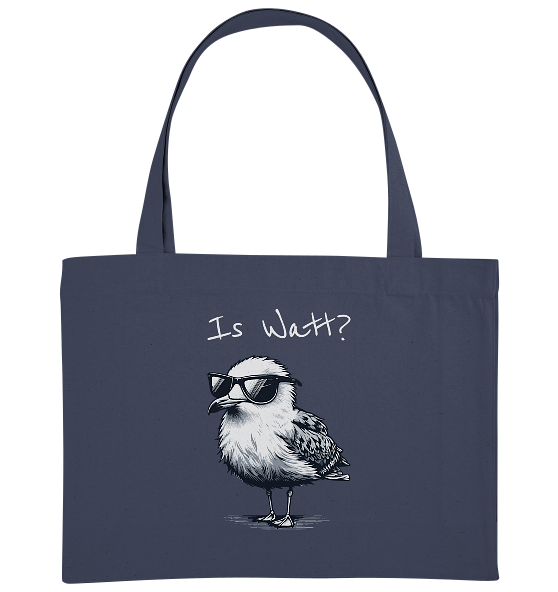Is Watt Coole Möwe - Bio Einkaufstasche