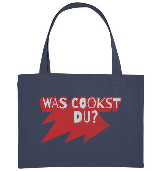 Was cookst du Lustig Kochen - Bio Einkaufstasche