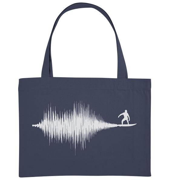 Soundwave Schallewelle Surfer Equilizer - Bio Einkaufstasche