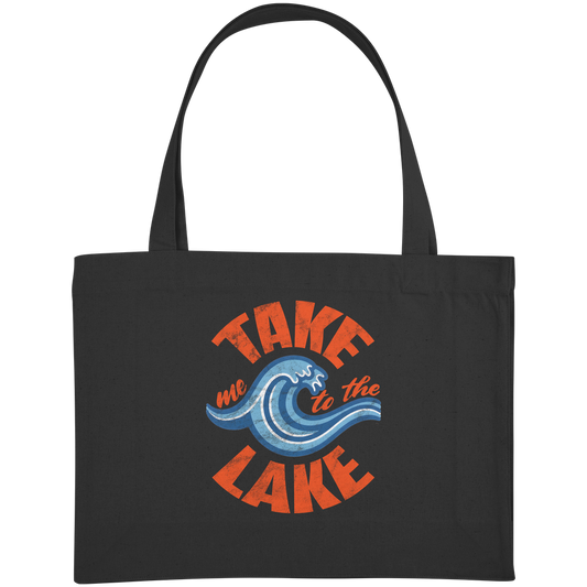 Take me to the Lake - Bio Einkaufstasche