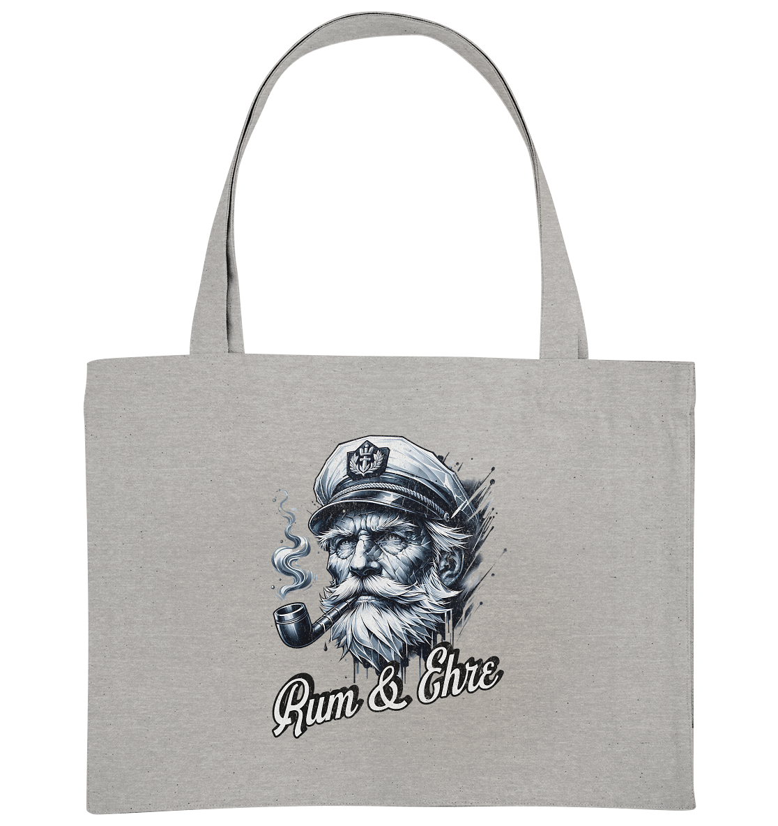 Rum und Ehre Kapitän - Bio Einkaufstasche