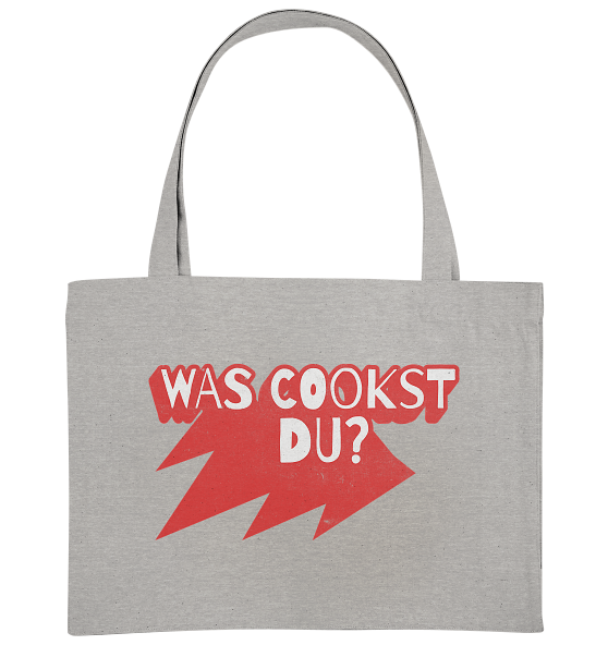 Was cookst du Lustig Kochen - Bio Einkaufstasche