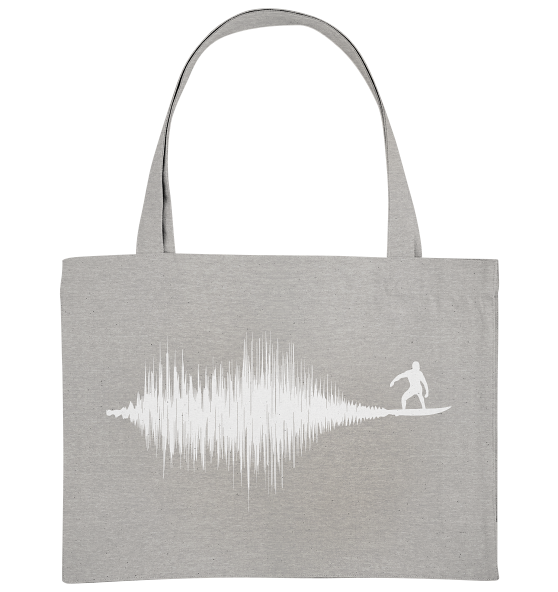 Soundwave Schallewelle Surfer Equilizer - Bio Einkaufstasche