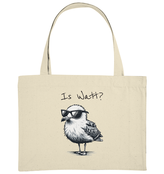 Is Watt Coole Möwe - Bio Einkaufstasche