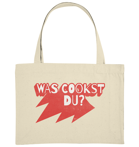 Was cookst du Lustig Kochen - Bio Einkaufstasche