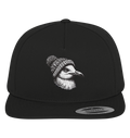 Coole Möwe mit Pudelmütze - Premium Snapback Cap - Kiebitzdelle