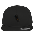 Street Art Qualle - Premium Snapback Cap - Kiebitzdelle