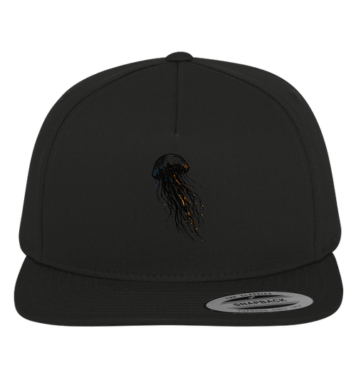 Street Art Qualle - Premium Snapback Cap - Kiebitzdelle