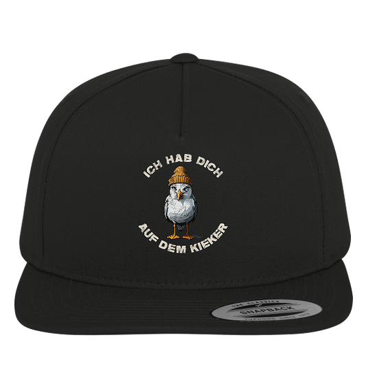 Ich hab Dich auf dem Kieker Möwe Spruch - Premium Snapback Cap