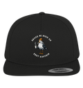 Snack mi nich an erst Koffein Möwe Spruch - Premium Snapback Cap - Kiebitzdelle