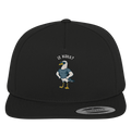 Is Watt Starke Möwe mit lustigem Spruch - Premium Snapback Cap - Kiebitzdelle