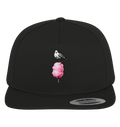 Möwe auf Zuckerwatte - Premium Snapback Cap - Kiebitzdelle