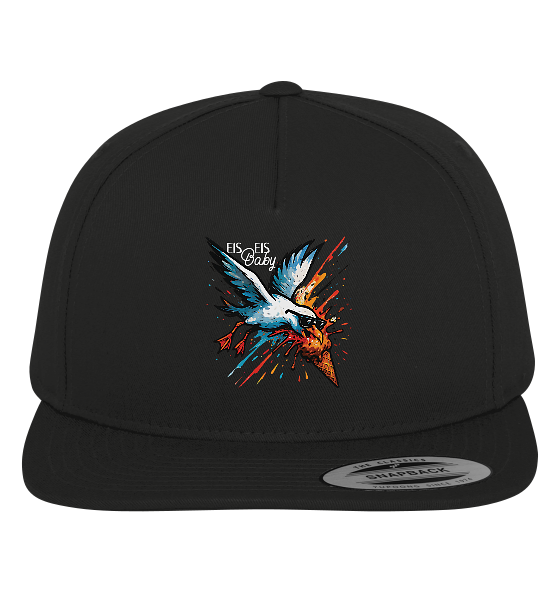 Eis Eis Baby Eisdieb Möwe - Premium Snapback Cap - Kiebitzdelle