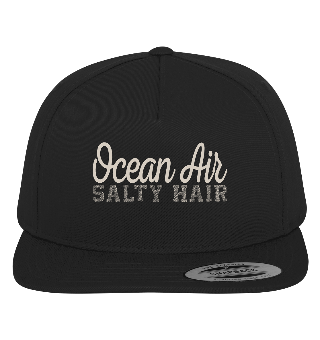 Ocean Air Salty Hair - Premium Snapback Cap - Kiebitzdelle