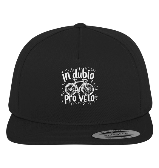In dubio pro velo Fahrrad Spruch - Premium Snapback Cap
