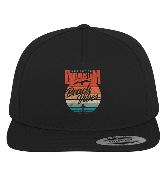 Borkum Beach Vibes - Premium Snapback Cap
