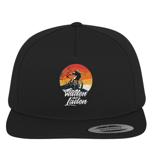 Waden statt Laden Fahrrad E-Bike Radtrikot - Premium Snapback Cap