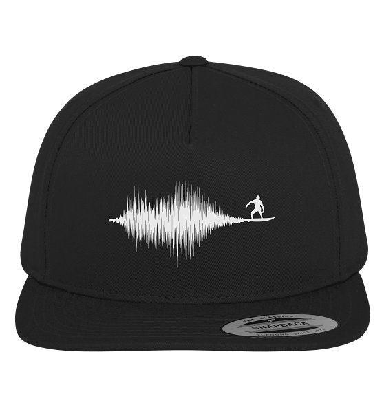 Soundwave Schallewelle Surfer Equilizer - Premium Snapback Cap - Kiebitzdelle