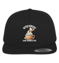 Guten Morgen Ganz dünnes Eis Hund Kaffeetasse - Premium Snapback Cap - Kiebitzdelle