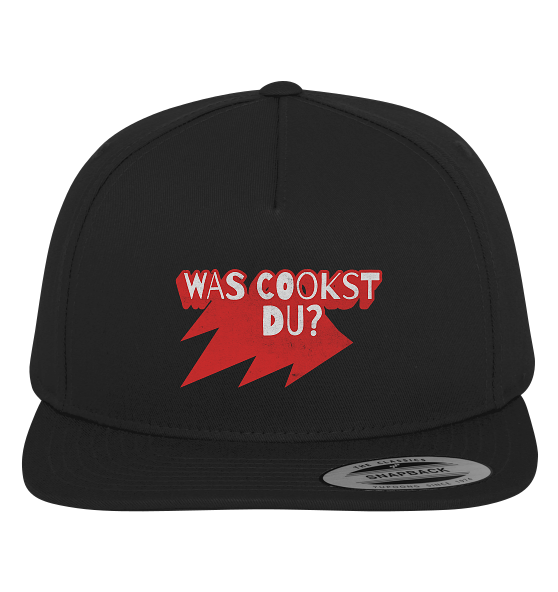 Was cookst du Lustig Kochen - Premium Snapback Cap - Kiebitzdelle
