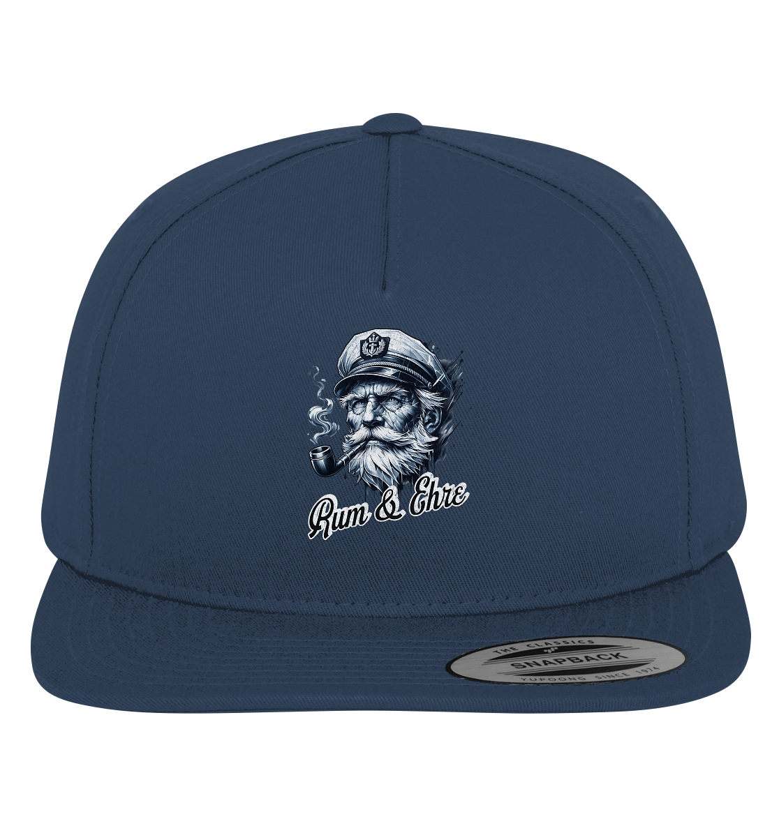 Rum und Ehre Kapitän - Premium Snapback Cap - Kiebitzdelle