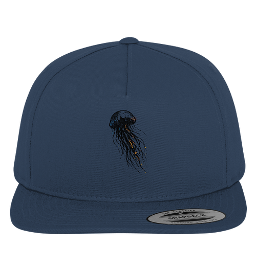 Street Art Qualle - Premium Snapback Cap - Kiebitzdelle