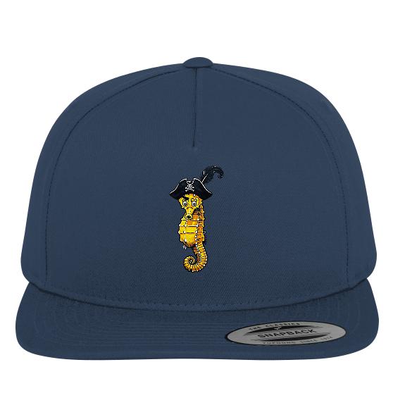 Seepferdchen Seeräuber Pirat - Premium Snapback Cap - Kiebitzdelle