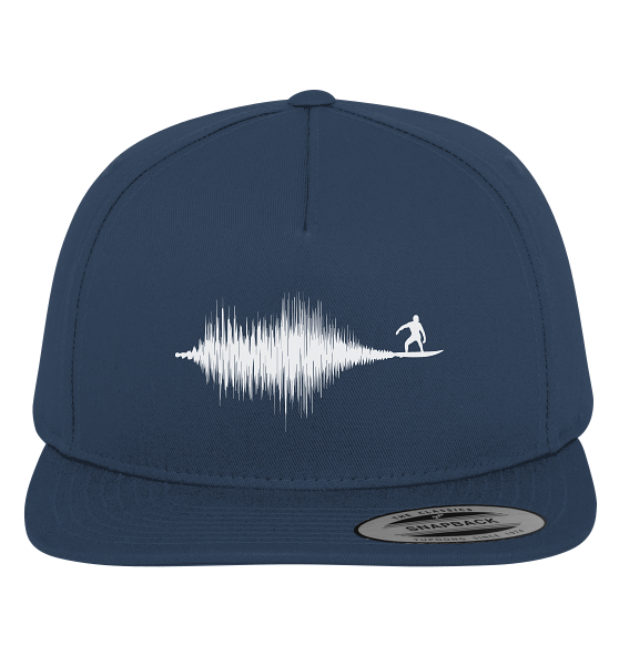 Soundwave Schallewelle Surfer Equilizer - Premium Snapback Cap - Kiebitzdelle