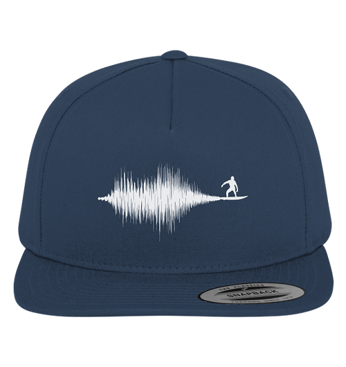 Soundwave Schallewelle Surfer Equilizer - Premium Snapback Cap - Kiebitzdelle